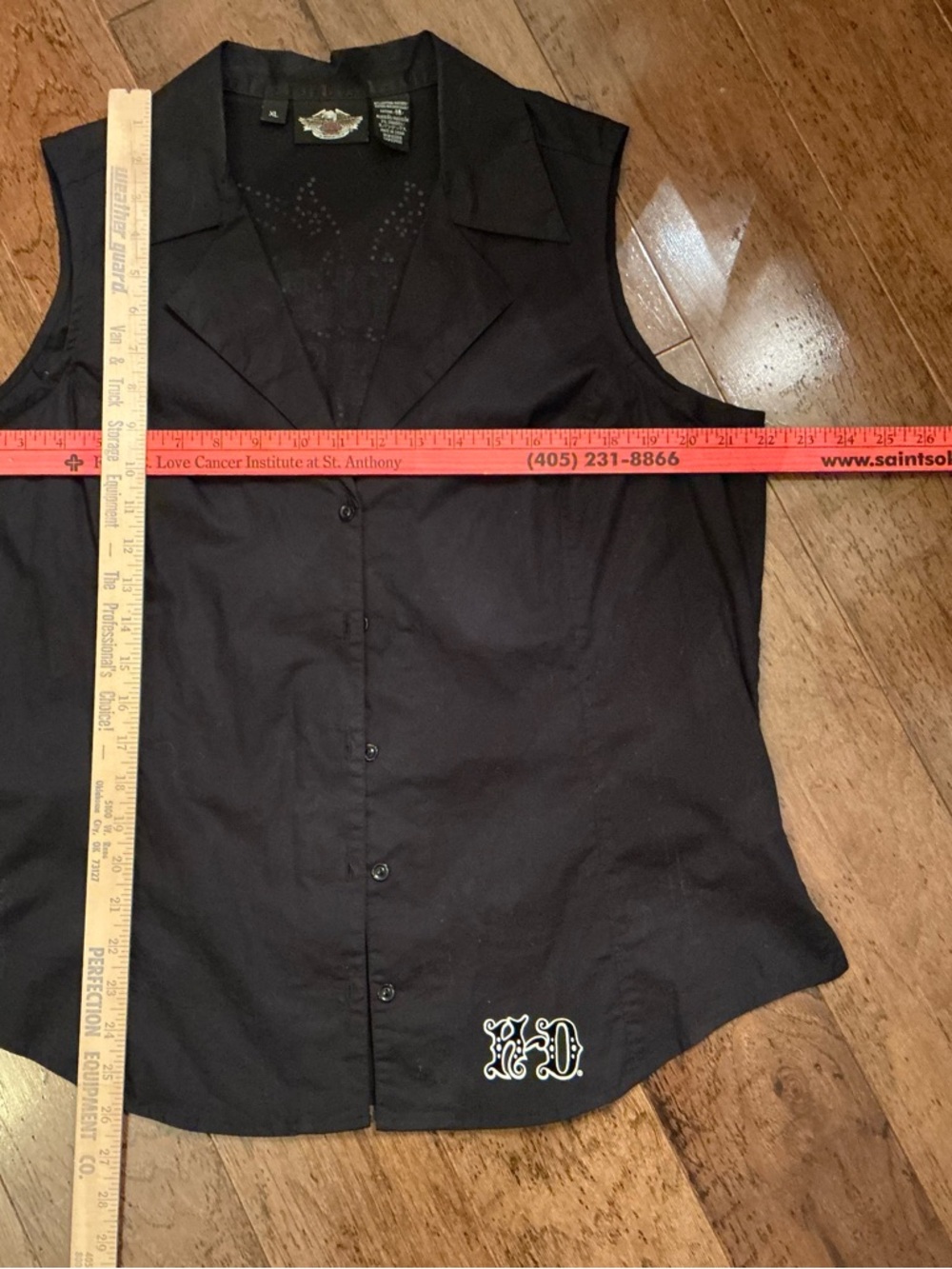 Harley-Davidson Black Vest - Picture 4 of 5